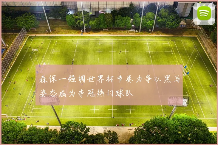 森保一强调世界杯节奏力争以黑马姿态成为夺冠热门球队